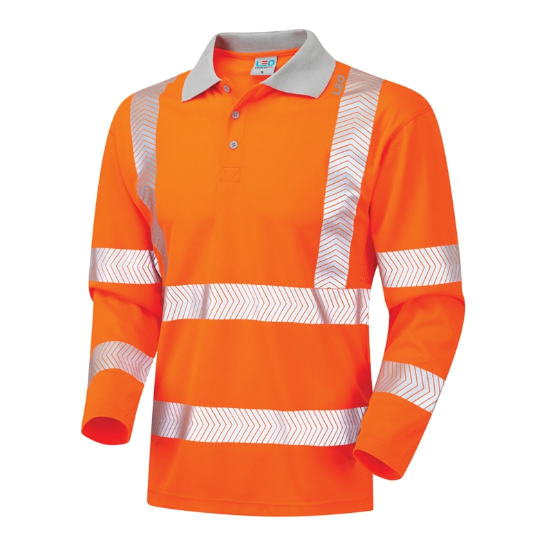 Barricane Coolviz Plus Long Sleeve Hivis Poloshirt