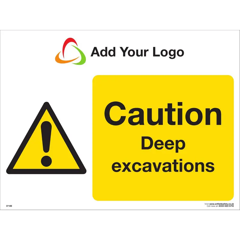 Caution Deep Excavations