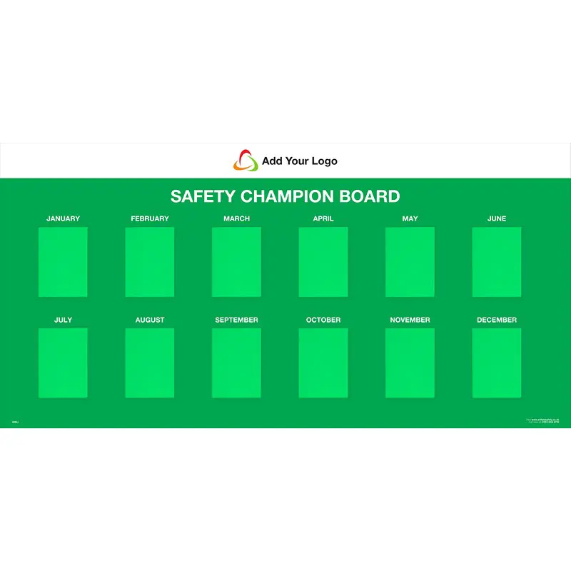 Safety Champion With Acrylic Pockets