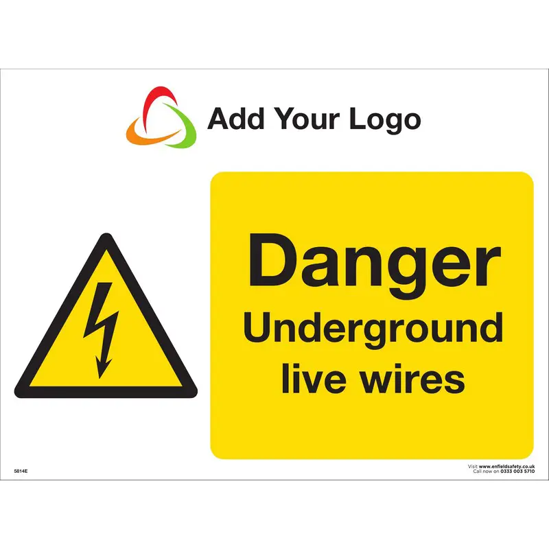 Danger Undergroung Live Wires