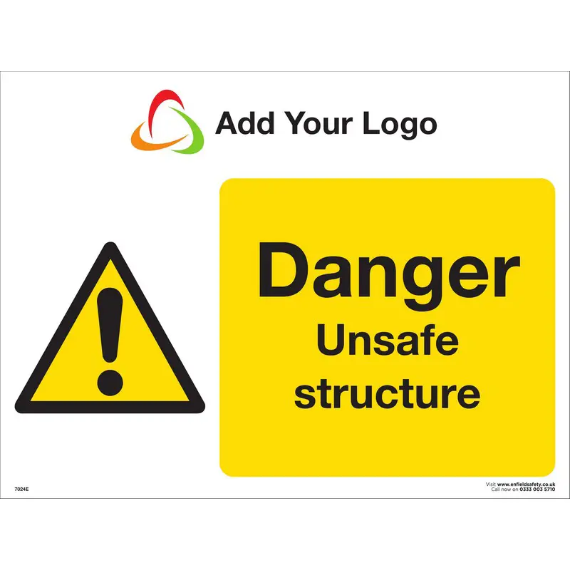 Danger Unsafe Structure