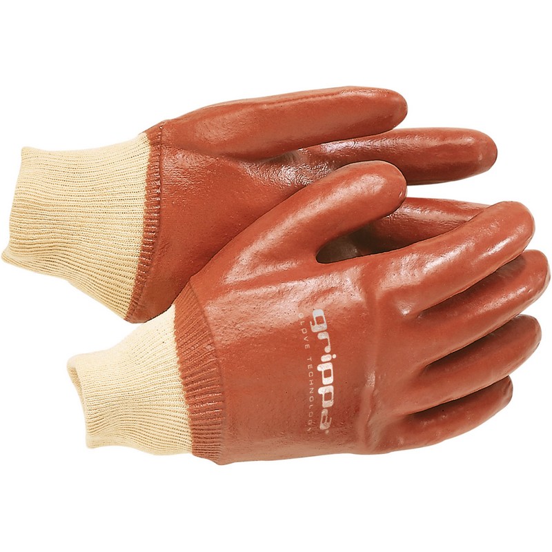 GRIPPA PVC Cotton Lined Glove - 10