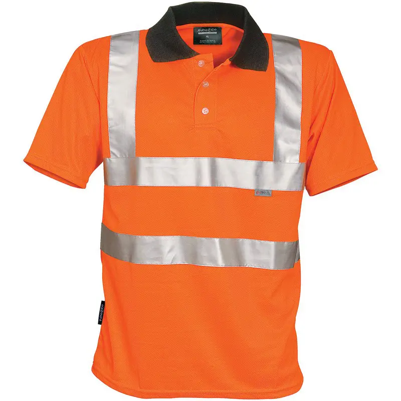 Hi-Vis Comfort poly/bamboo 200gsm Polo Shirt