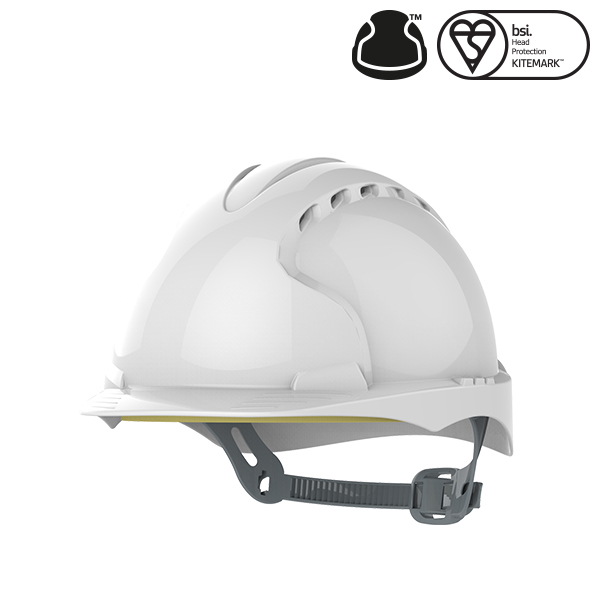 Evo 2 vented safety helmet WHITE