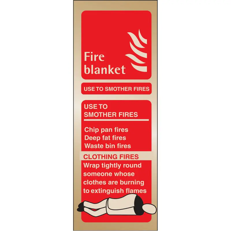 Fire Blanket Sign