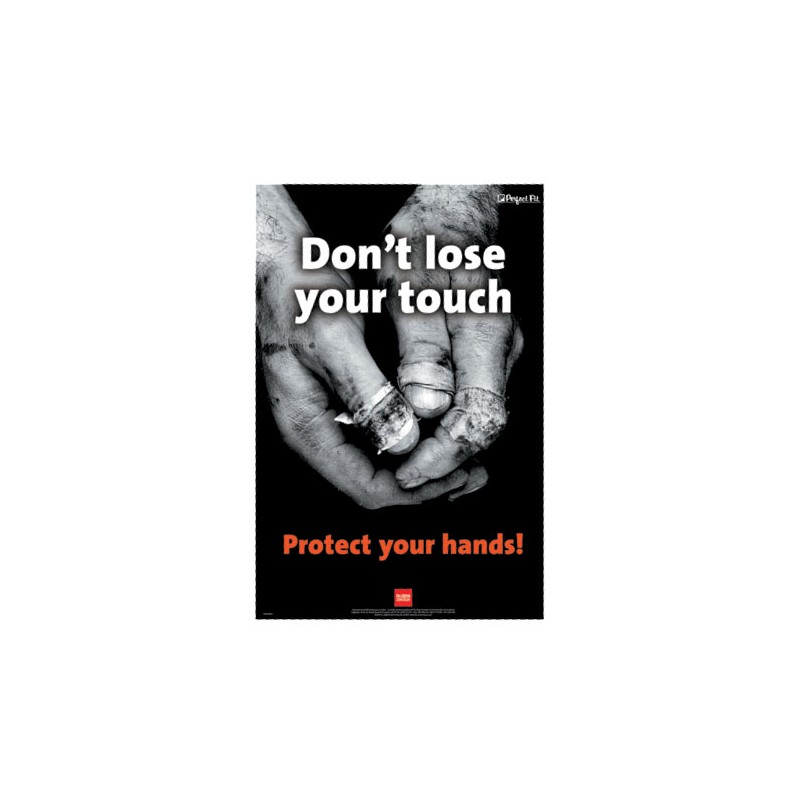 Safety Poster - Don'T Lose Your Touch
