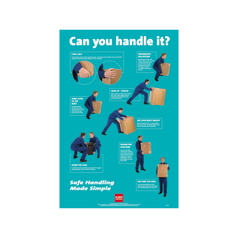 Safety Poster - Can You Handle It