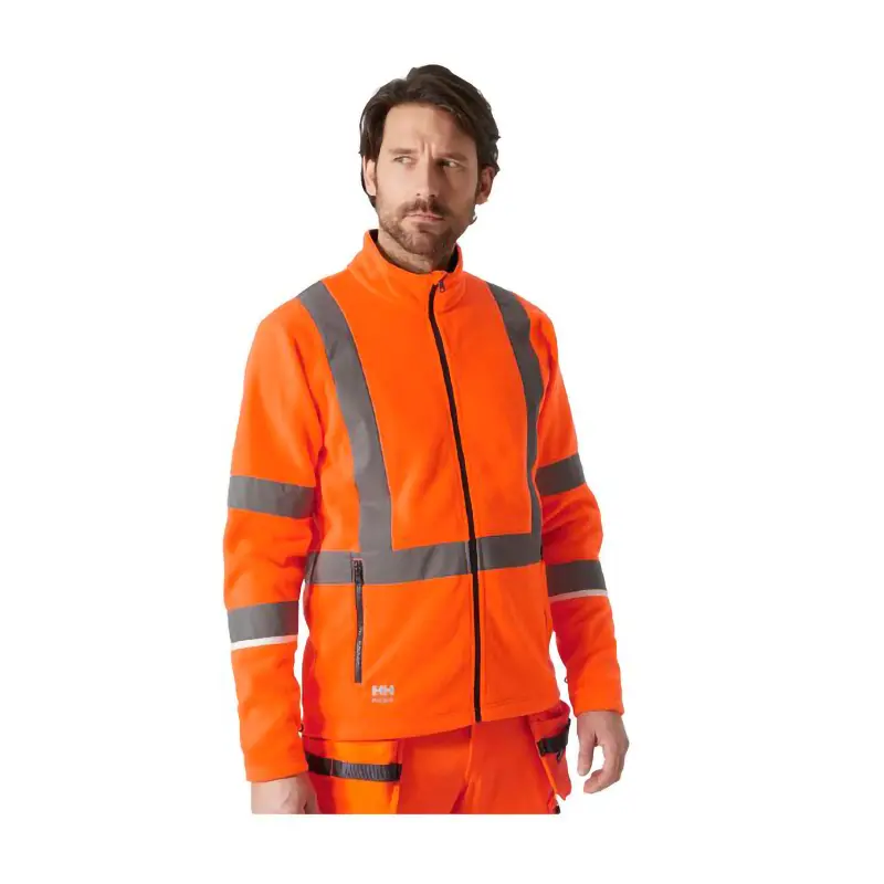 UC-ME Fleece Jacket. VizLite glow technology.