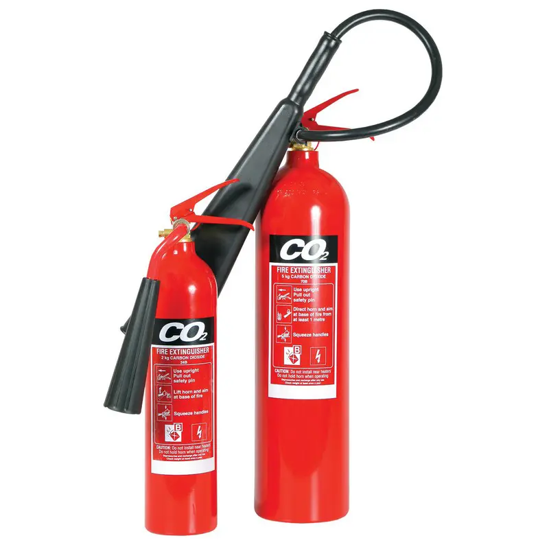 2.2kg CO2 Extinguisher c/w Service Label