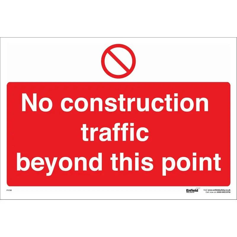 No Construction Traffic