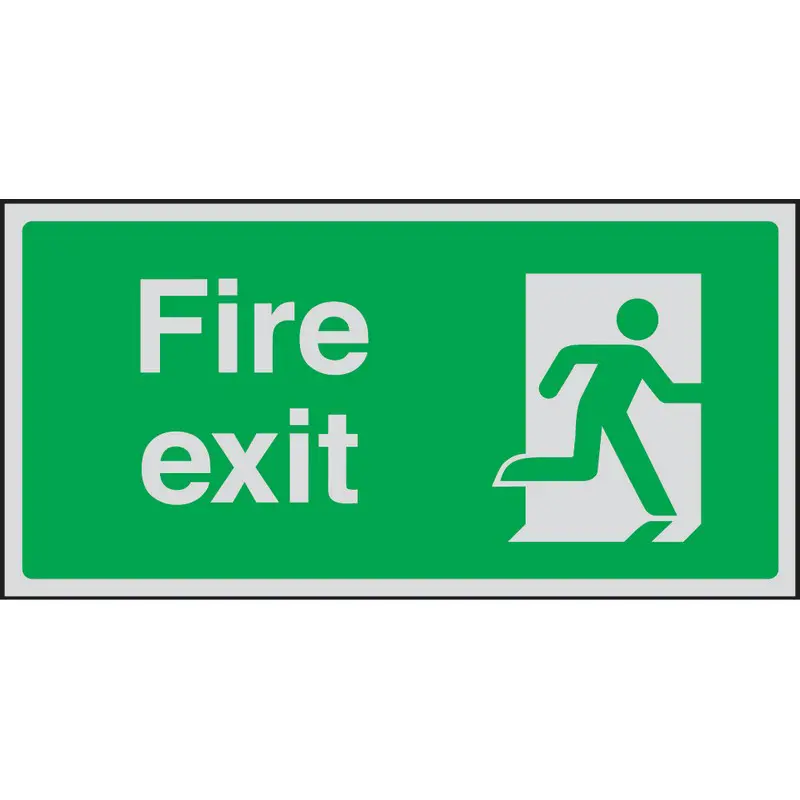 Fire Exit Sign