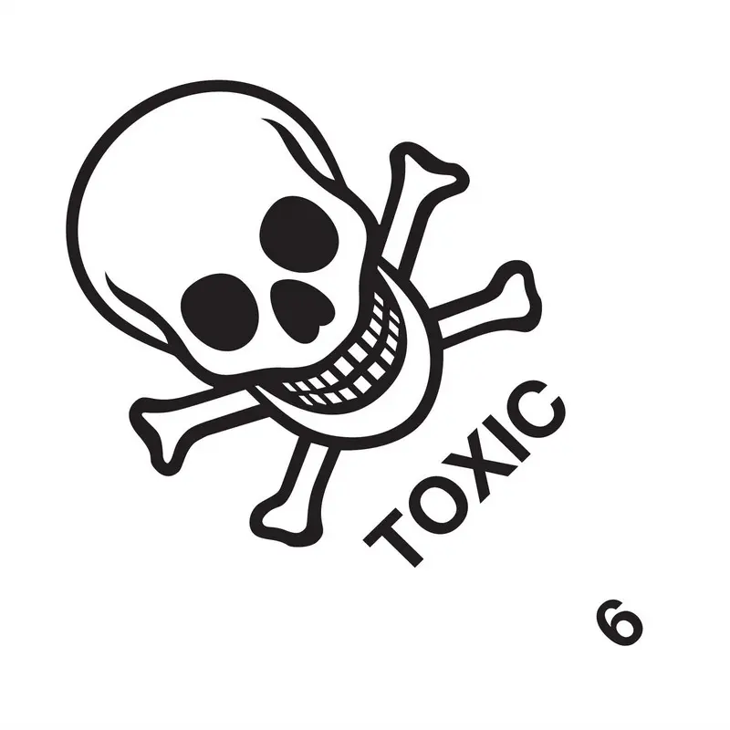 Toxic Gas (100) 250mm x 250mm