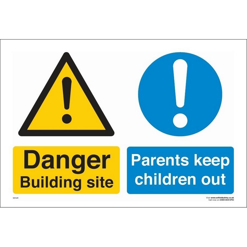 Building Site Parents Keep Children Out