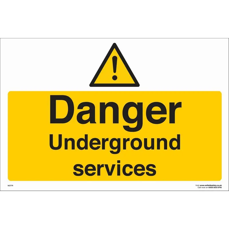 Underground Services 660mm x 460mm Rigid Plastic