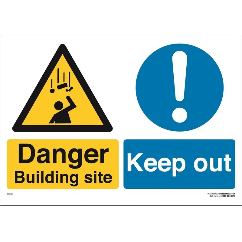 Building Site Keep Out