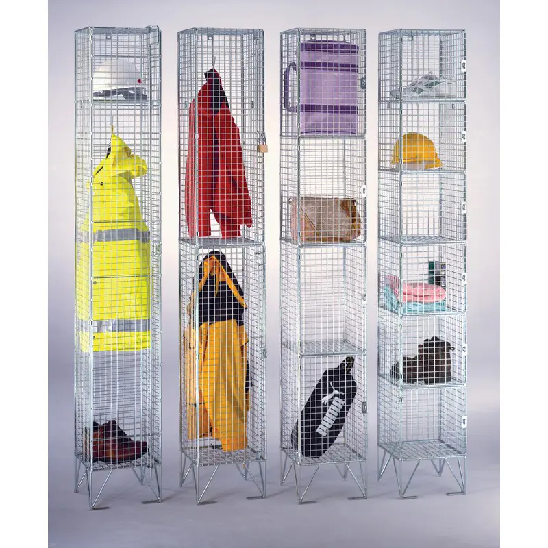 Mesh Locker Single 1 Door - 1974X305X305mm