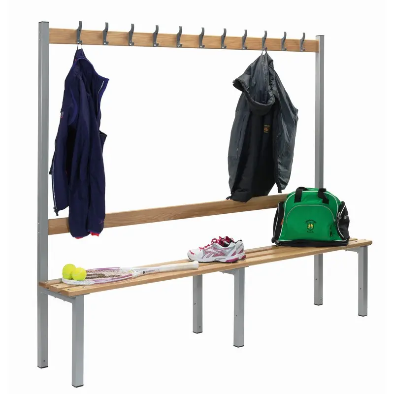 Cloakroom Bench Single Sided - 1727X1200X300mm