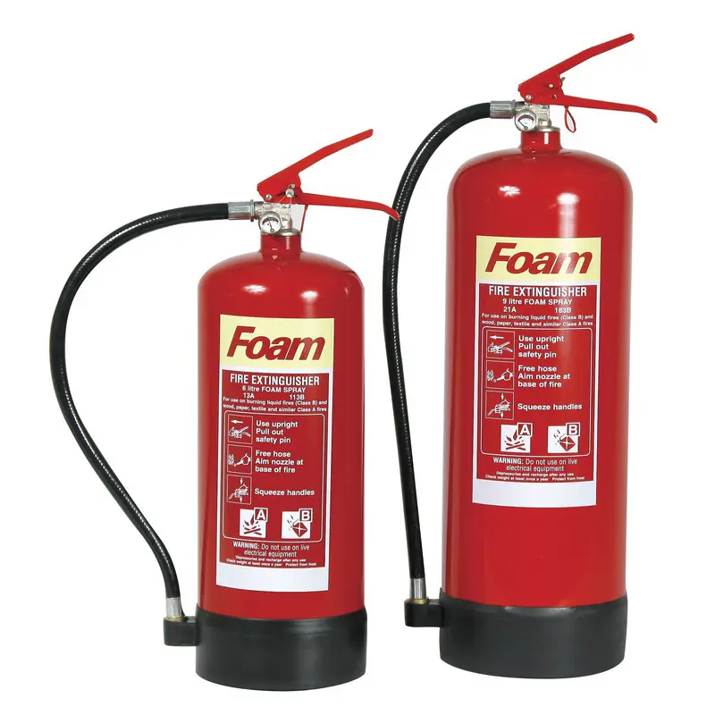 9L Foam Extinguisher c/w Service Label