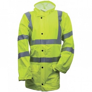 Yellow Hi-vis coat