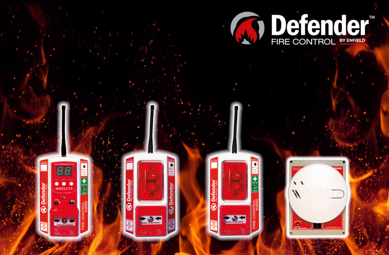 Range of defender fire control system